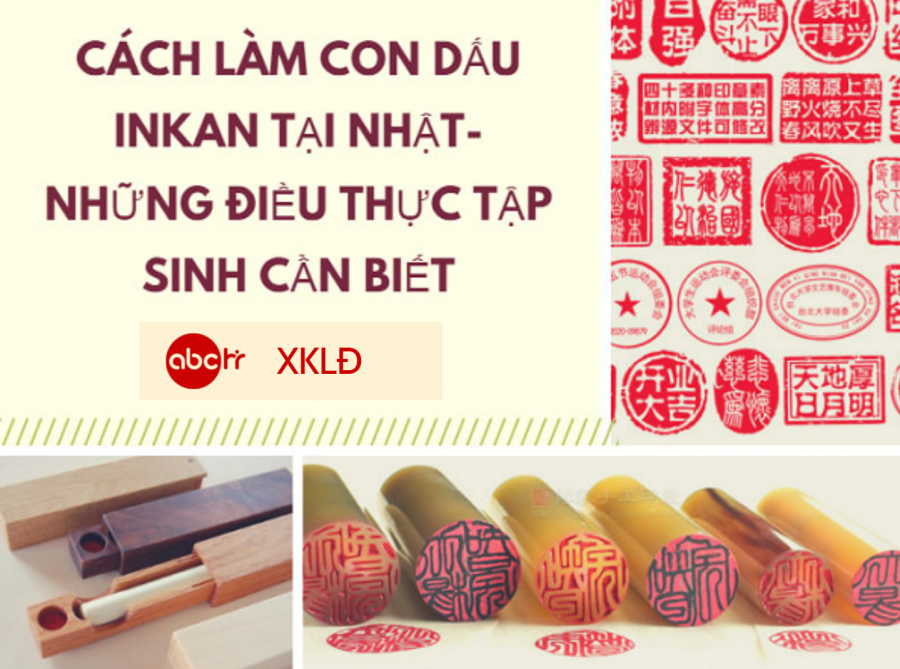 Cách làm con dấu Inkan tại Nhật- những điều thực tập sinh cần biết