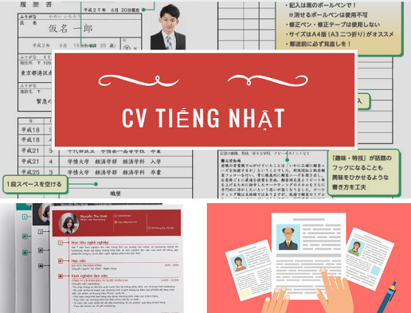 Tổng hợp các mẫu đơn xin việc tiếng Nhật- CV tiếng Nhật đốn tim các nhà tuyển dụng